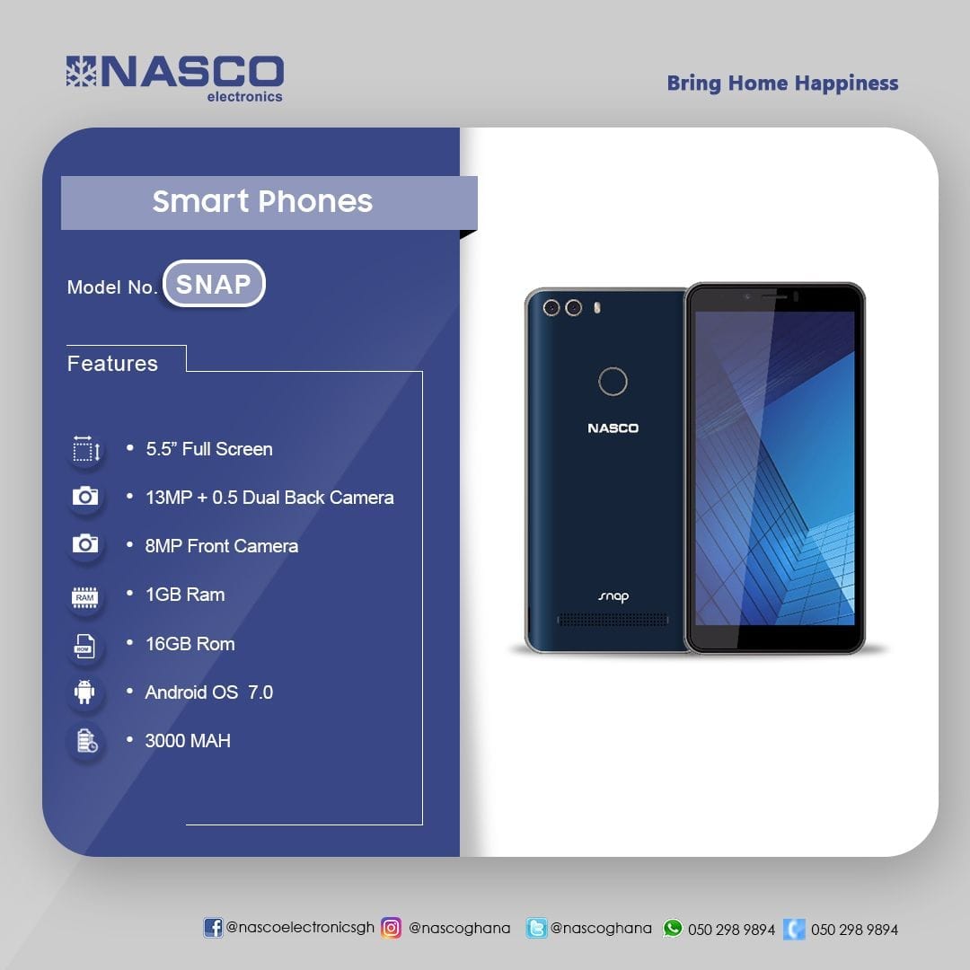 BEST NASCO SNAP 3G DUAL SIM 16GB