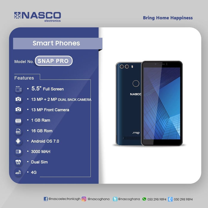 BEST NASCO SNAP PRO 16GB