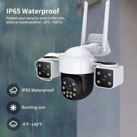 3 Lens Security Camera