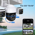 3 Lens Security Camera