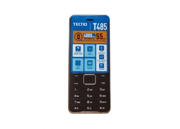 Tecno T485 - 4MB ROM - 4MB RAM Feature Phone