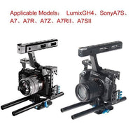 Video Camera Cage Stabilizer for Panasonic Lumix DMC-GH4 / Sony A7 &amp; A7S &amp; A7R &amp;