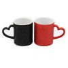 Sublimation Heart Handle Magic Mug