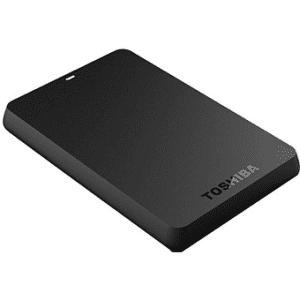Toshiba Portable External Hard Disk Drive - 1TB Black