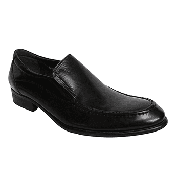 Blusaki Leather Oxford Shoes - Black | Shopbeta
