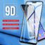 9D Full Cover Tempered Glass for Huawei Y9 2019 Y5 Y6 Prime 2018 Glass on Honor 7A 7C Pro RU Mate 10 Pro lite Screen Protector(Color Black) LBQ