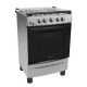 MIDEA 5 BURNER GAS COOKER WITH OVEN(30AMG5G027-SILVER)