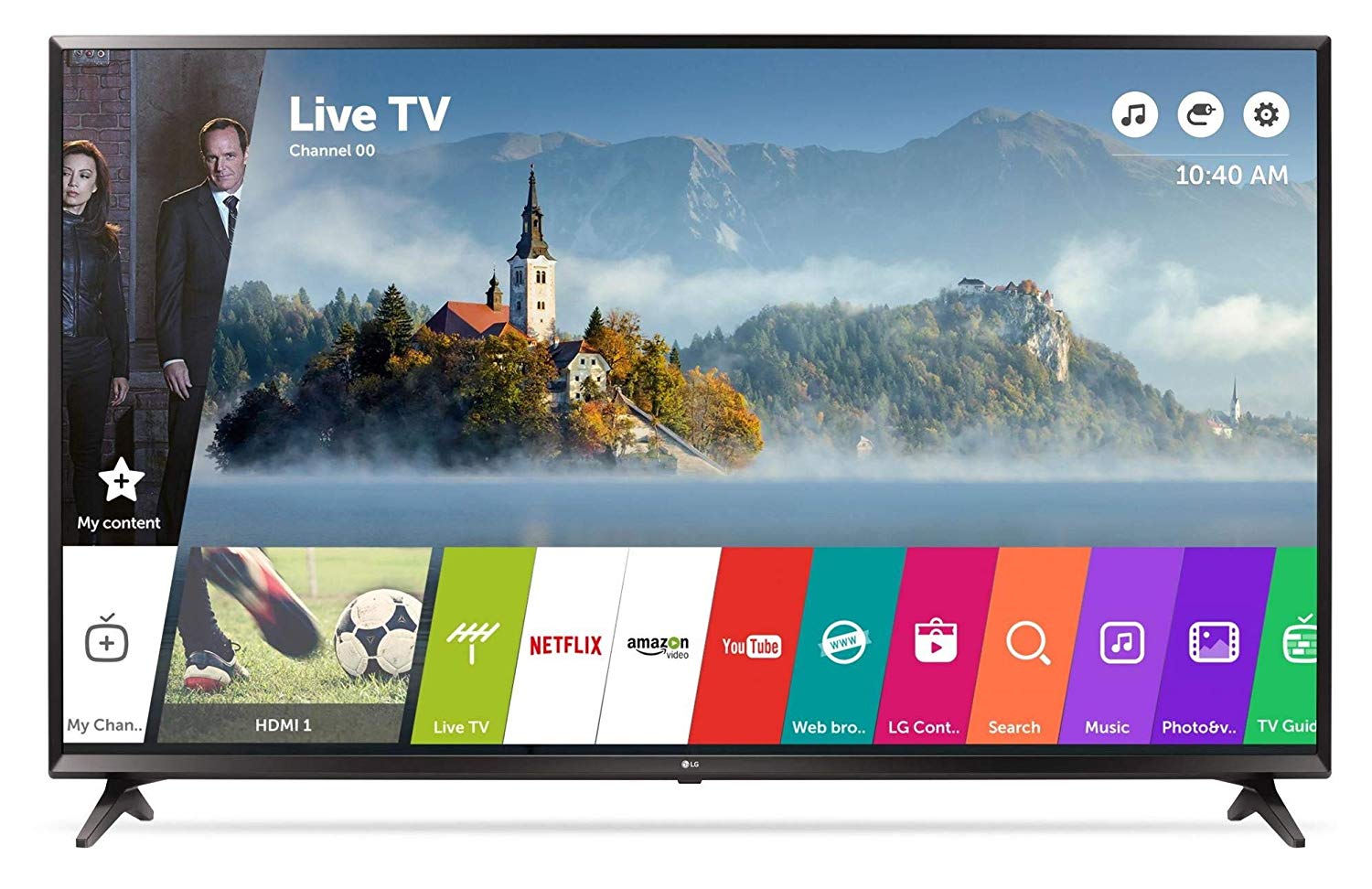 LG 43 inch 4K Ultra HD HDR Smart LED TV