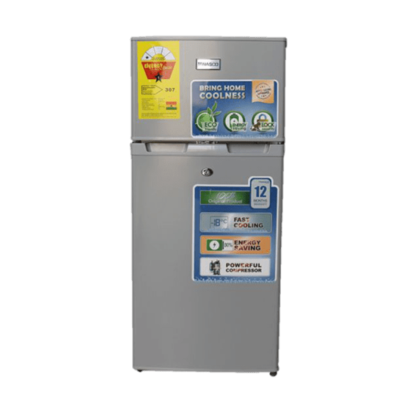 Nasco 109L Double Door Top Freezer Refrigerator NASF2-14