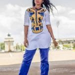 Ladies African WearTop And Trouser - CGC004