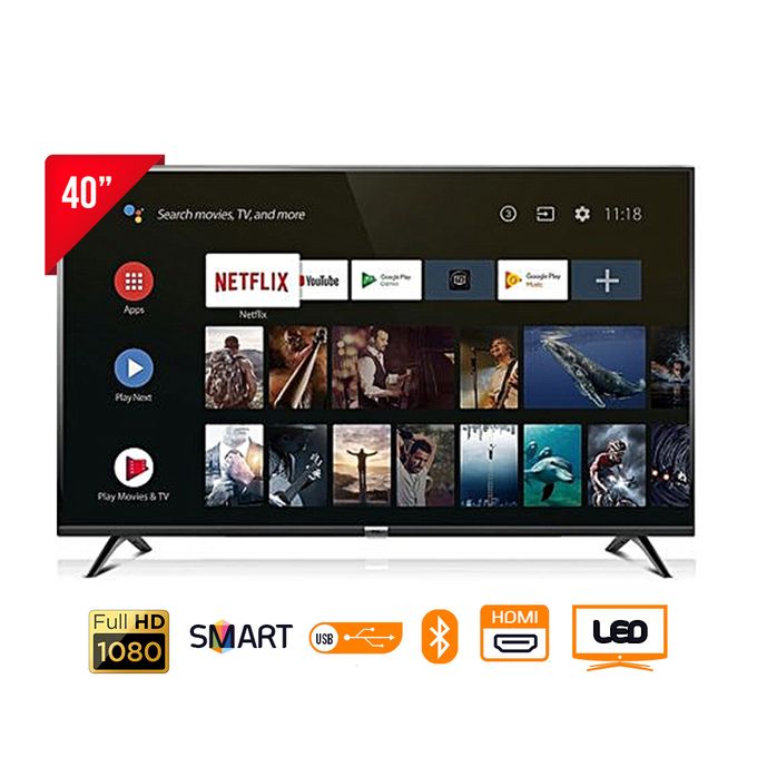 TCL Smart Android TV 40" Black