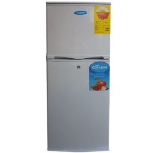 Delron DRF-132A Double Door Refrigerator – 132 Litre Grey