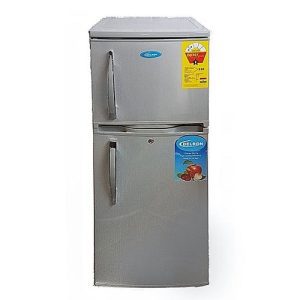 Delron DRF-300 Double Door Refrigerator – 168 Litre Silver