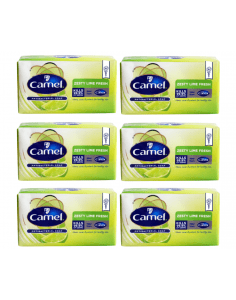 camel soap zesty lime 175g pack of 6 plus 1 free