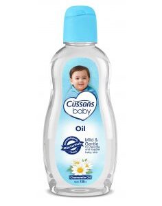 cussons baby mild gentle baby oil 100g