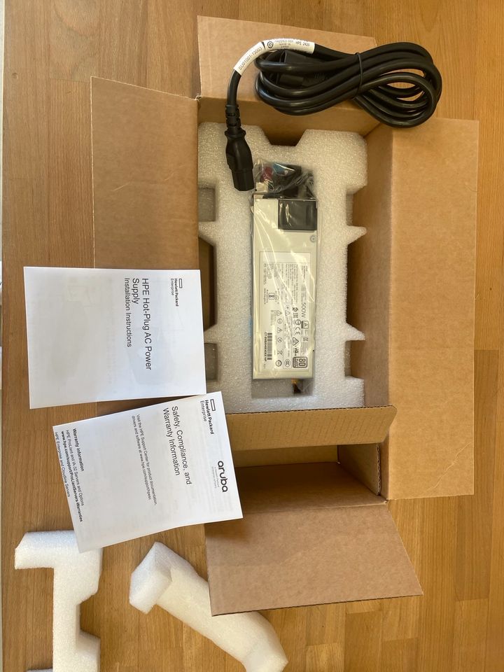 HPE 500W FS Plat Ht Plg LH Pwr Sply Kit sealed in a Box