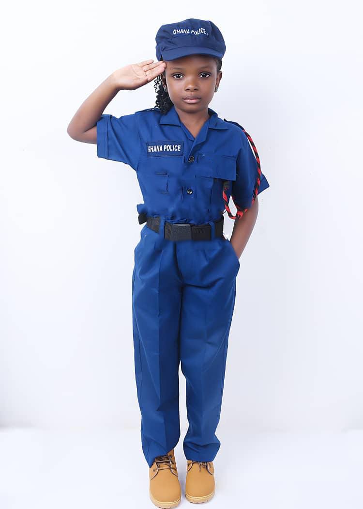 Nithila's Performance As A Cop In Fancy Dress Competition | Police Dress,  Speech | Stage Performance - YouTube