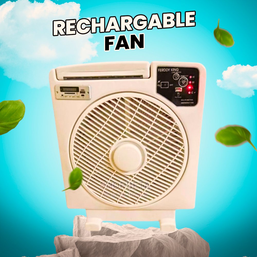 Rechargable Fan Banner