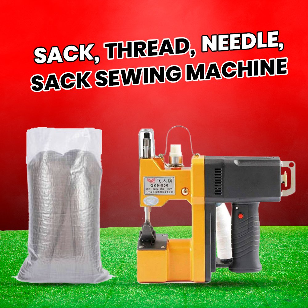 Sack Sewing machine Banner