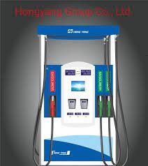 Fuel Dispenser with 2 Products and 4 Nozzles