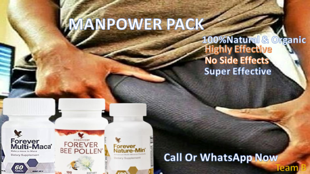Natural Sexual Weakness Cure - 3in1 Manpower Pack
